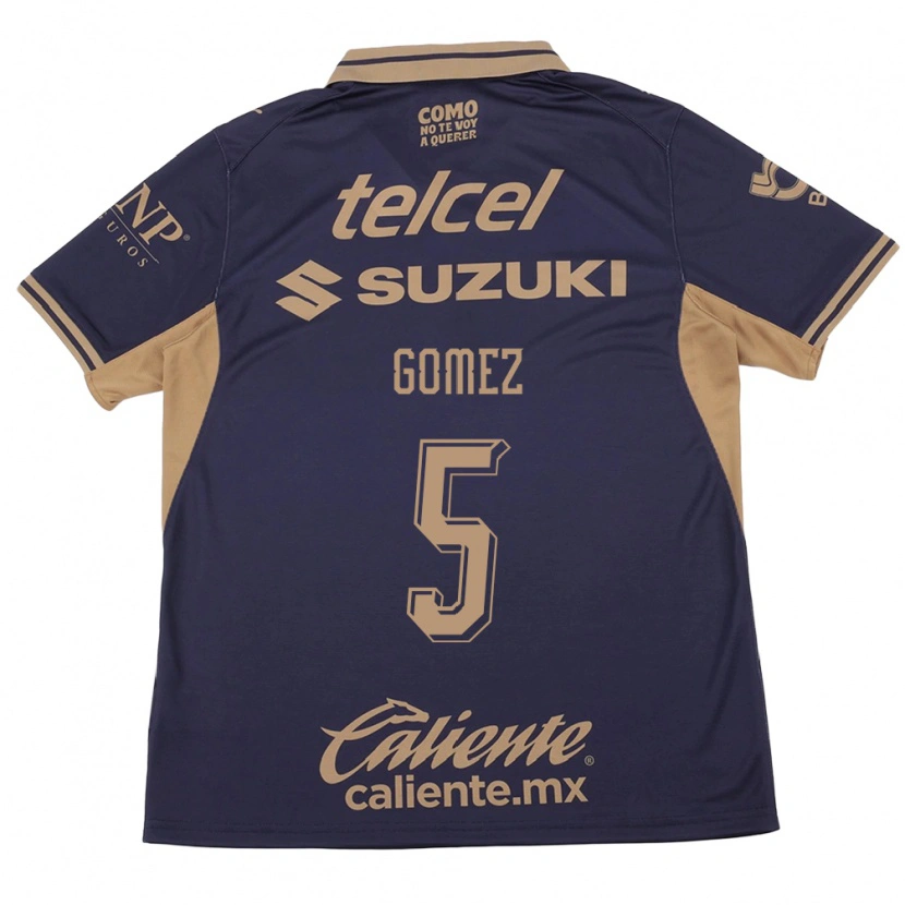 Danxen Mujer Camiseta Kimberli Gomez #5 Morado Marrón 1ª Equipación 2026/27 La Camisa