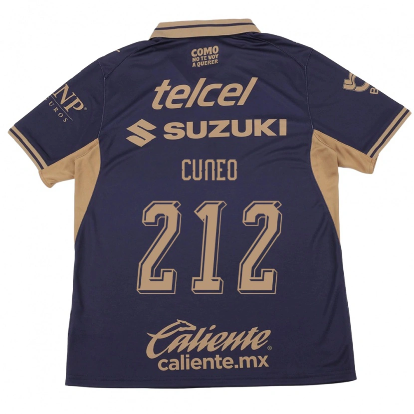 Danxen Mujer Camiseta Kevin Cuneo #212 Morado Marrón 1ª Equipación 2026/27 La Camisa