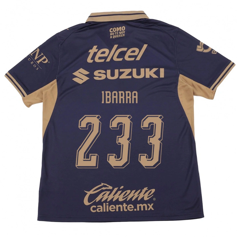 Danxen Mujer Camiseta Pablo Ibarra #233 Morado Marrón 1ª Equipación 2026/27 La Camisa