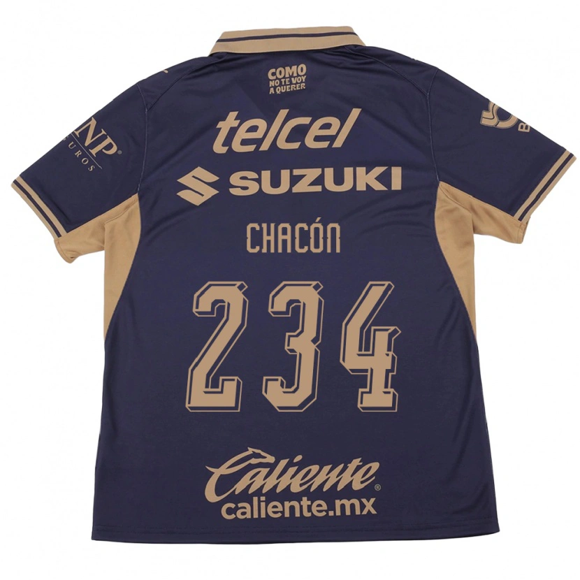 Danxen Mujer Camiseta Nicolás Chacón #234 Morado Marrón 1ª Equipación 2026/27 La Camisa