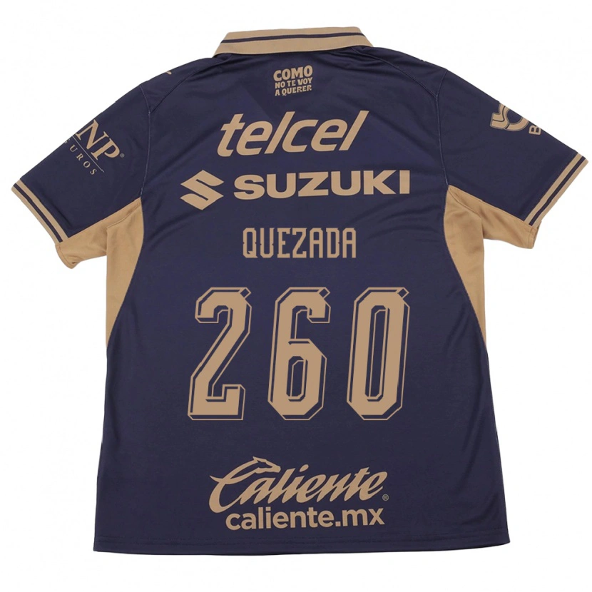 Danxen Mujer Camiseta Héctor Quezada #260 Morado Marrón 1ª Equipación 2026/27 La Camisa