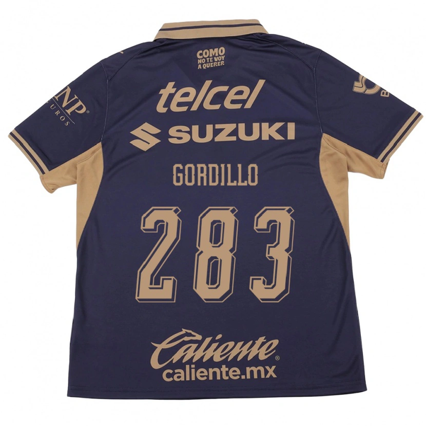 Danxen Mujer Camiseta Luis Gordillo #283 Morado Marrón 1ª Equipación 2026/27 La Camisa