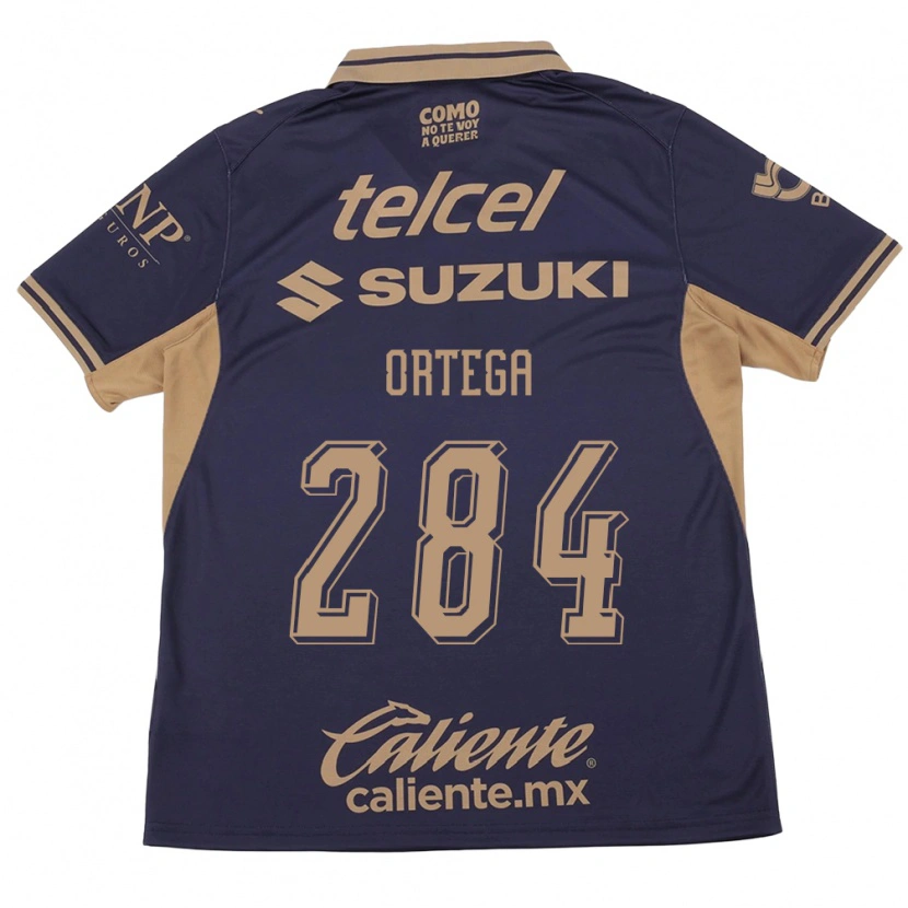 Danxen Mujer Camiseta Oscar Ortega #284 Morado Marrón 1ª Equipación 2026/27 La Camisa
