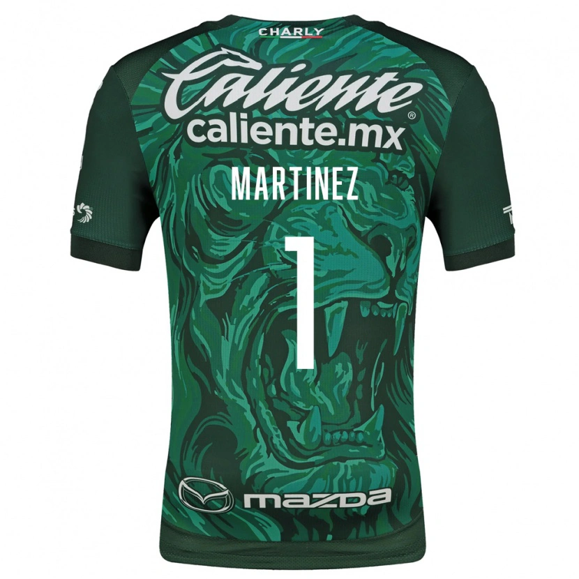 Danxen Mujer Camiseta Angeles Martínez #1 Verde Negro 1ª Equipación 2026/27 La Camisa