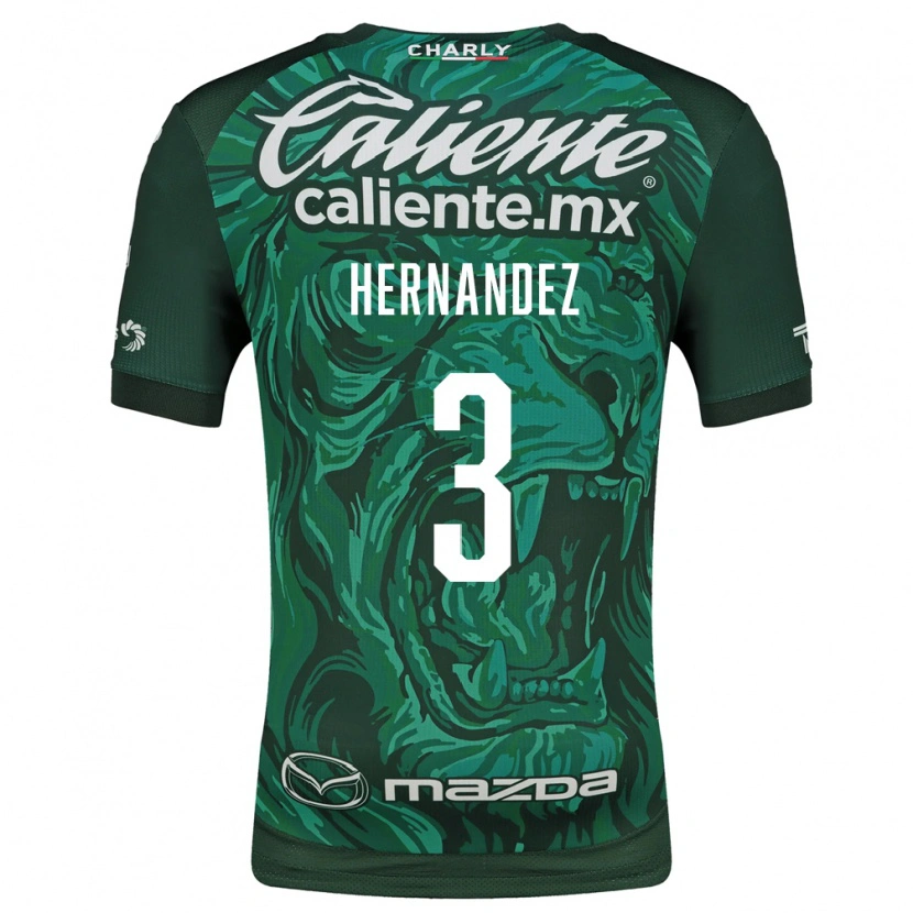 Danxen Mujer Camiseta Pedro Hernández #3 Verde Negro 1ª Equipación 2026/27 La Camisa