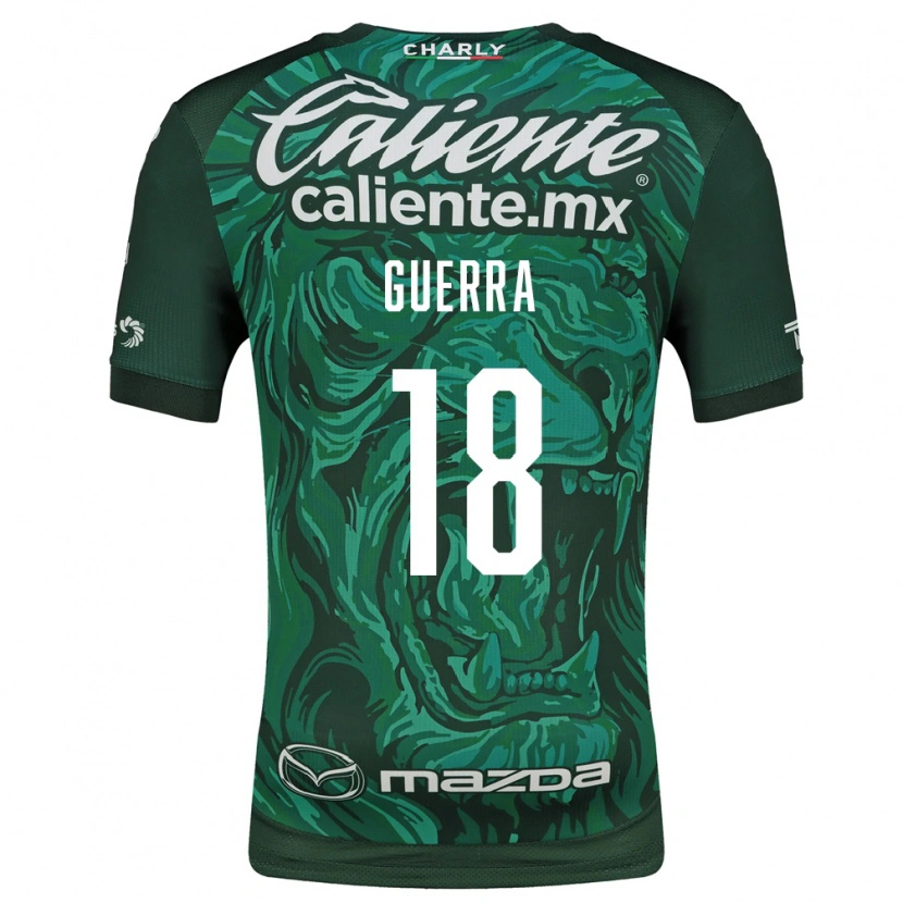 Danxen Mujer Camiseta Edgar Guerra #18 Verde Negro 1ª Equipación 2026/27 La Camisa