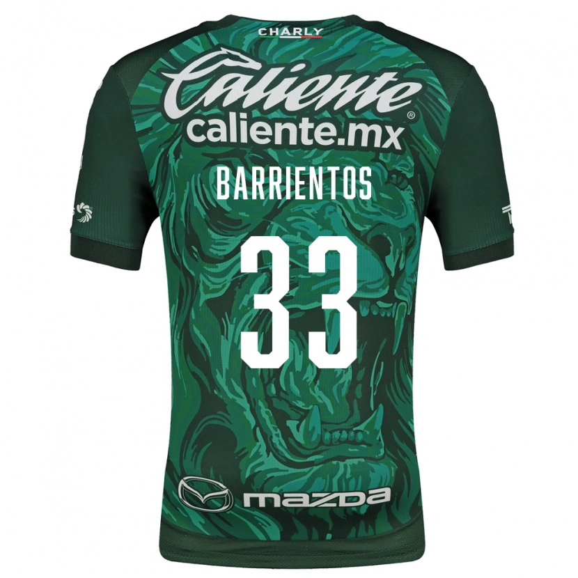 Danxen Mujer Camiseta Yashira Barrientos #33 Verde Negro 1ª Equipación 2026/27 La Camisa