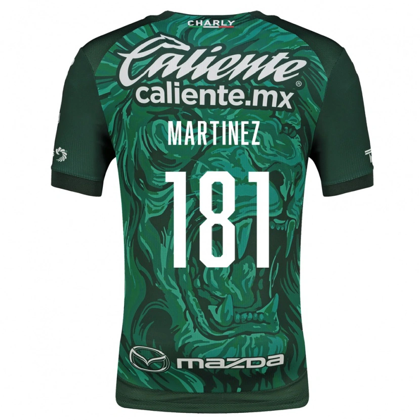 Danxen Mujer Camiseta Irving Martínez #181 Verde Negro 1ª Equipación 2026/27 La Camisa