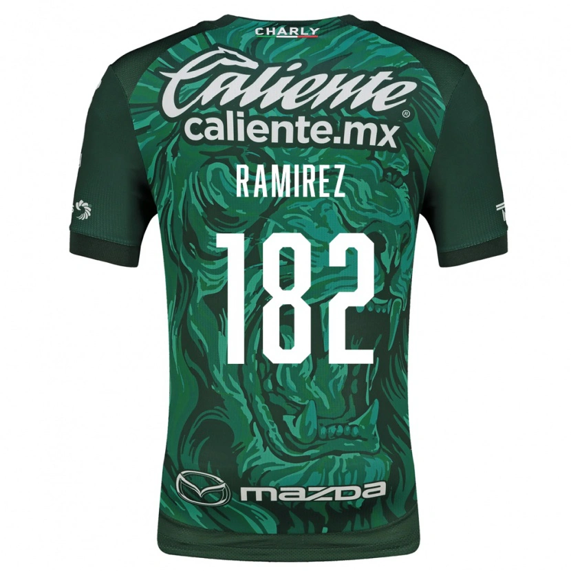 Danxen Mujer Camiseta Luis Ramírez #182 Verde Negro 1ª Equipación 2026/27 La Camisa