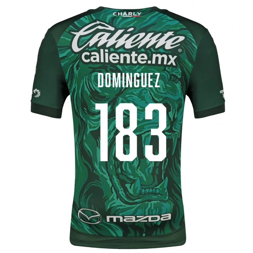 Danxen Mujer Camiseta Jesús Domínguez #183 Verde Negro 1ª Equipación 2026/27 La Camisa