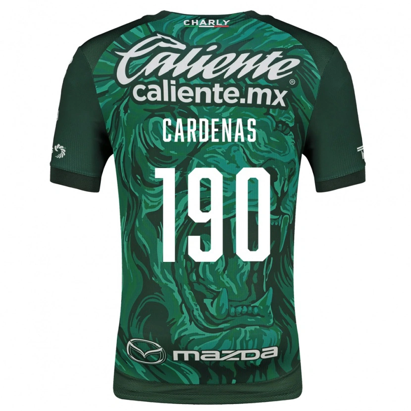 Danxen Mujer Camiseta Emilio Cárdenas #190 Verde Negro 1ª Equipación 2026/27 La Camisa