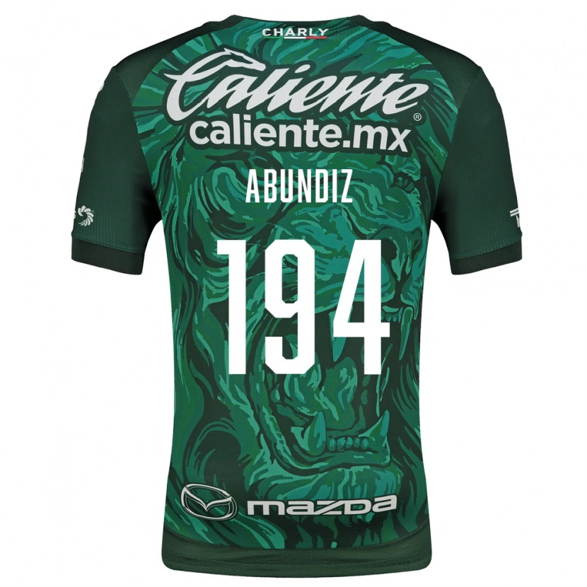 Danxen Mujer Camiseta Erick Abundiz #194 Verde Negro 1ª Equipación 2026/27 La Camisa