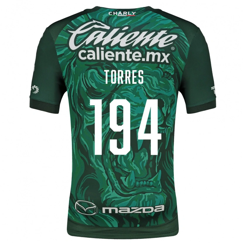 Danxen Mujer Camiseta Erick Torres #194 Verde Negro 1ª Equipación 2026/27 La Camisa
