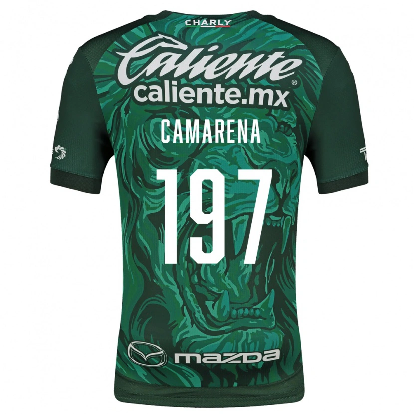 Danxen Mujer Camiseta Gael Camarena #197 Verde Negro 1ª Equipación 2026/27 La Camisa
