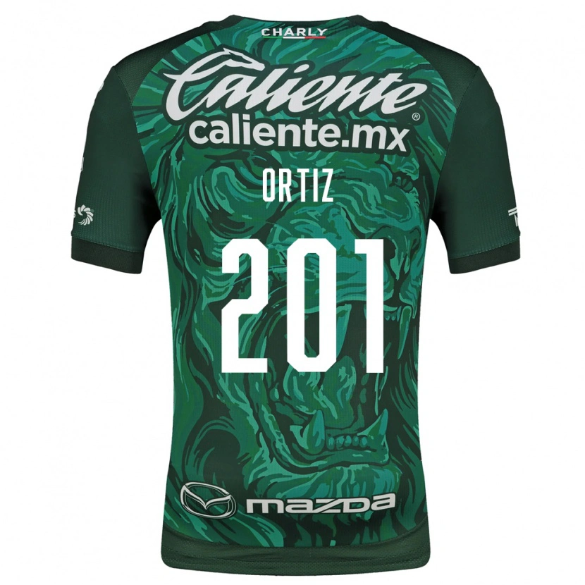 Danxen Mujer Camiseta Youssef Ortiz #201 Verde Negro 1ª Equipación 2026/27 La Camisa