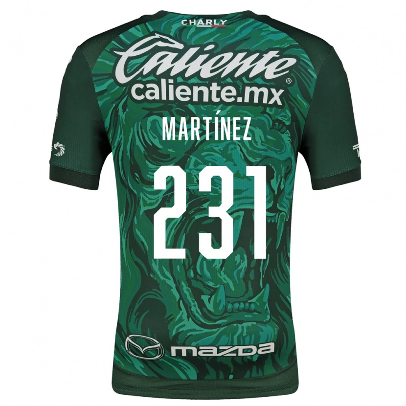 Danxen Mujer Camiseta Franco Martínez #231 Verde Negro 1ª Equipación 2026/27 La Camisa