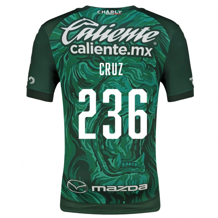 Danxen Mujer Camiseta Héctor Cruz #236 Verde Negro 1ª Equipación 2026/27 La Camisa