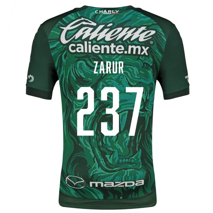 Danxen Mujer Camiseta Hassem Zarur #237 Verde Negro 1ª Equipación 2026/27 La Camisa