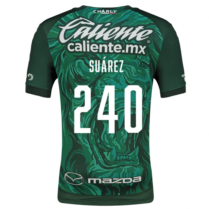 Danxen Mujer Camiseta Donovan Suárez #240 Verde Negro 1ª Equipación 2026/27 La Camisa