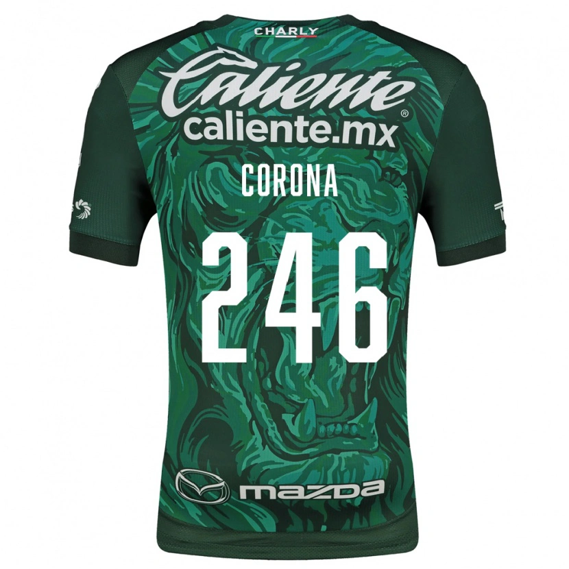 Danxen Mujer Camiseta Michael Corona #246 Verde Negro 1ª Equipación 2026/27 La Camisa