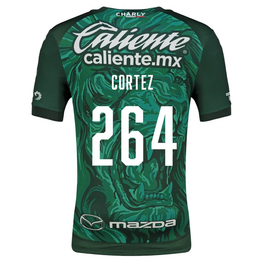 Danxen Mujer Camiseta Enrique Cortez #264 Verde Negro 1ª Equipación 2026/27 La Camisa