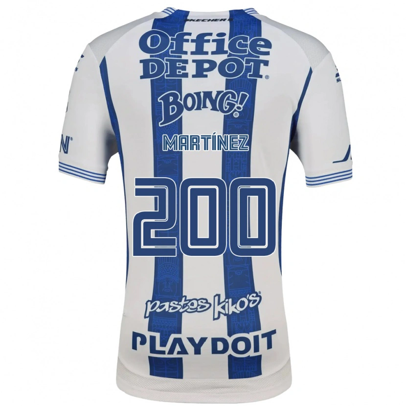 Danxen Mujer Camiseta Yaro Martínez #200 Blanco Azul Marino 1ª Equipación 2026/27 La Camisa