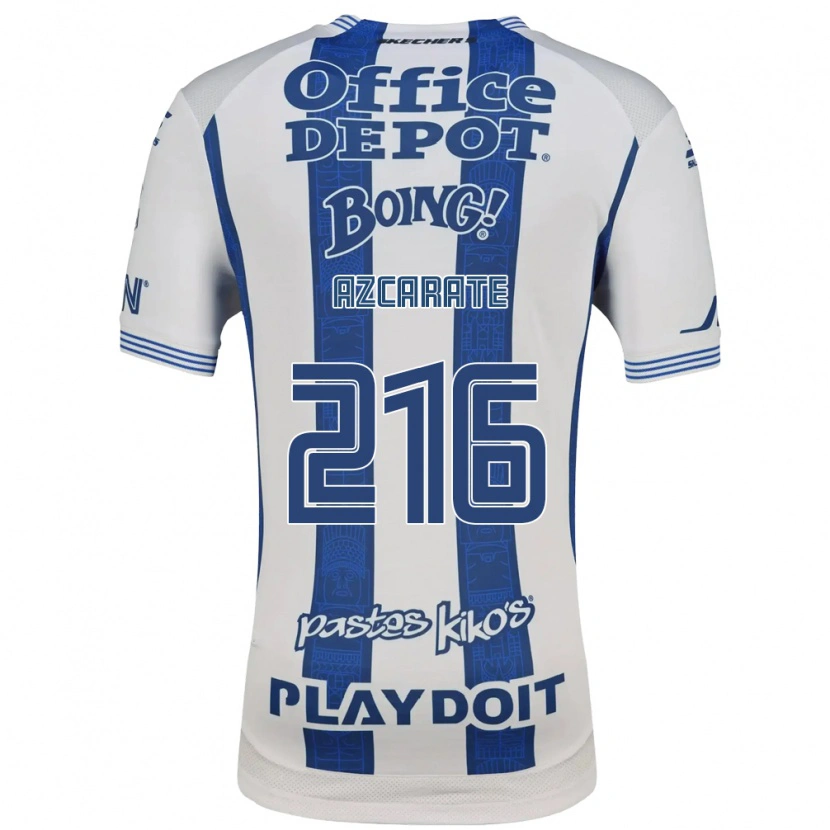 Danxen Mujer Camiseta Yerar Azcárate #216 Blanco Azul Marino 1ª Equipación 2026/27 La Camisa
