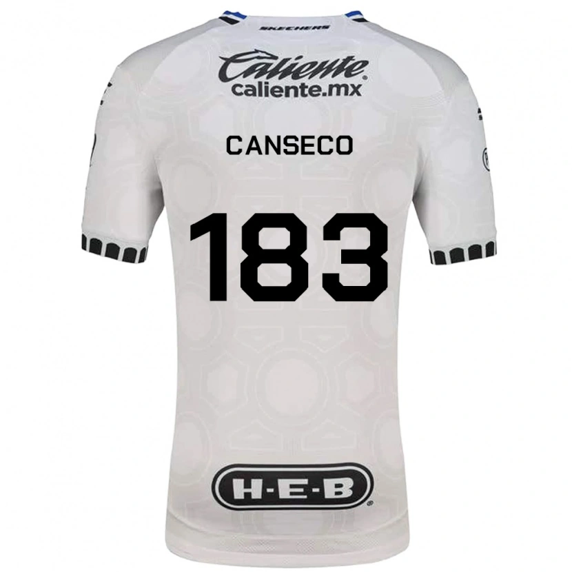 Danxen Mujer Camiseta Rodrigo Canseco #183 Blanco Negro Azul 1ª Equipación 2026/27 La Camisa