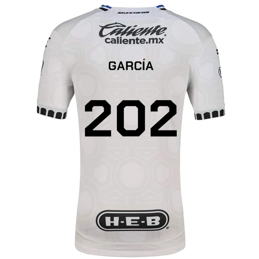 Danxen Mujer Camiseta Diego García #202 Blanco Negro Azul 1ª Equipación 2026/27 La Camisa