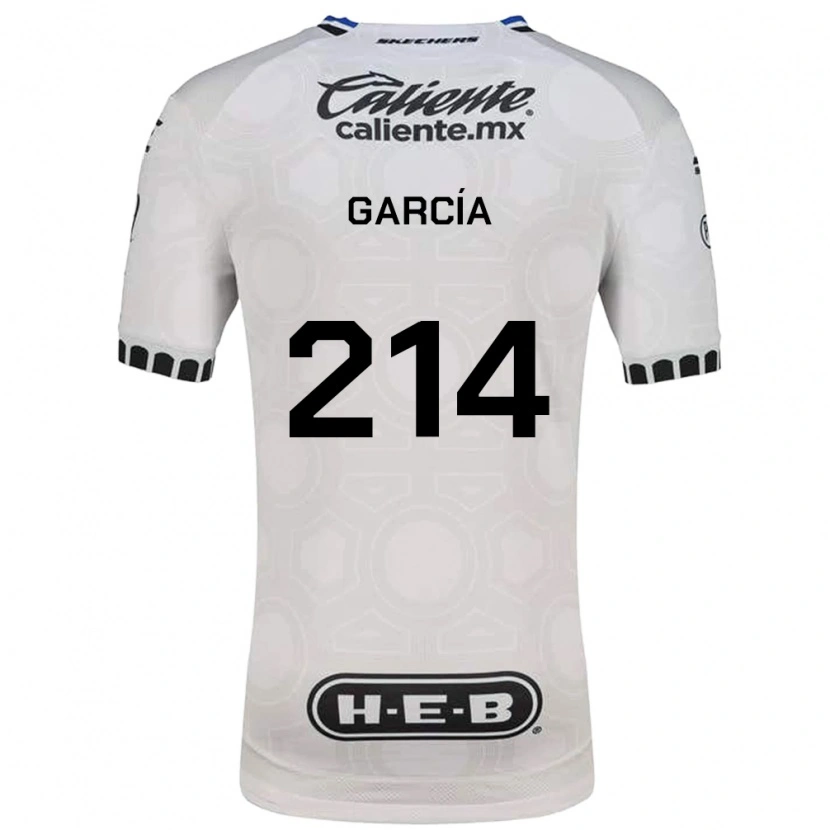 Danxen Mujer Camiseta José García #214 Blanco Negro Azul 1ª Equipación 2026/27 La Camisa