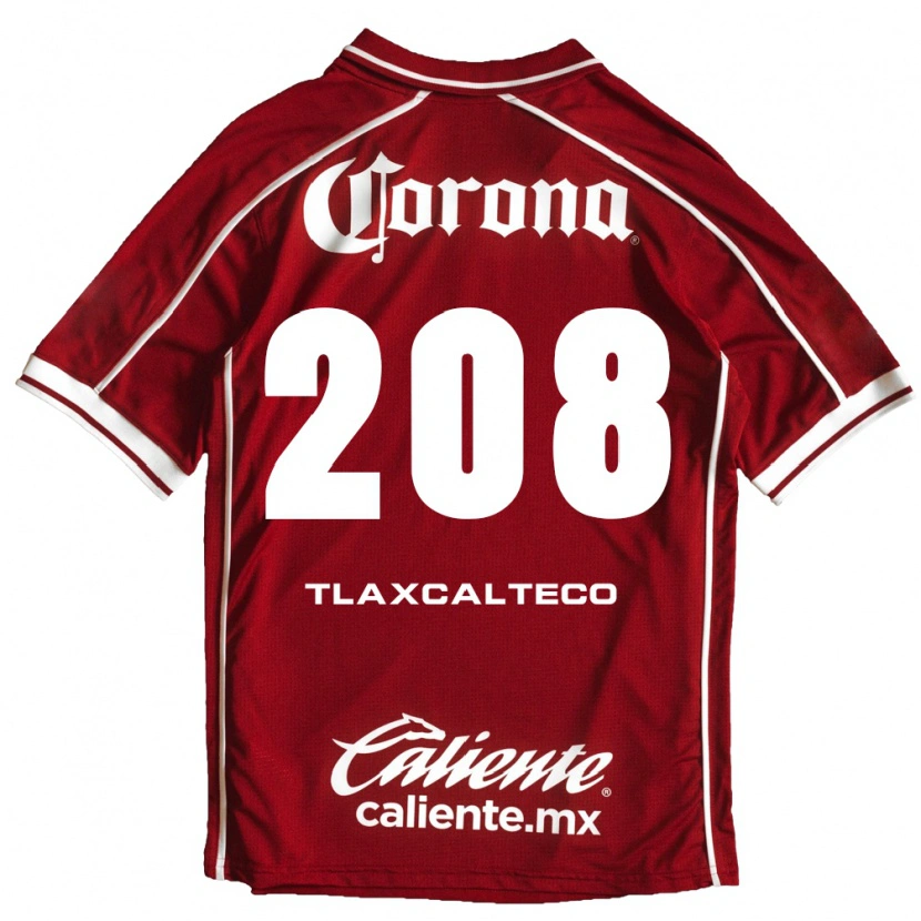Danxen Mujer Camiseta Sait Tlaxcalteco #208 Blanco Rojo 1ª Equipación 2026/27 La Camisa