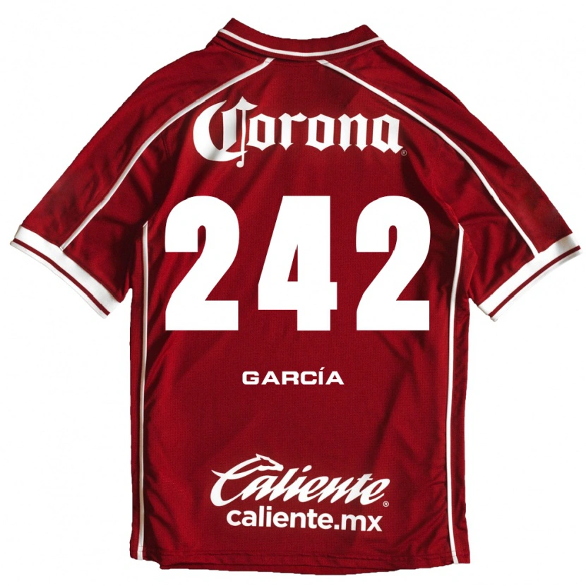 Danxen Mujer Camiseta Alejandro García #242 Blanco Rojo 1ª Equipación 2026/27 La Camisa