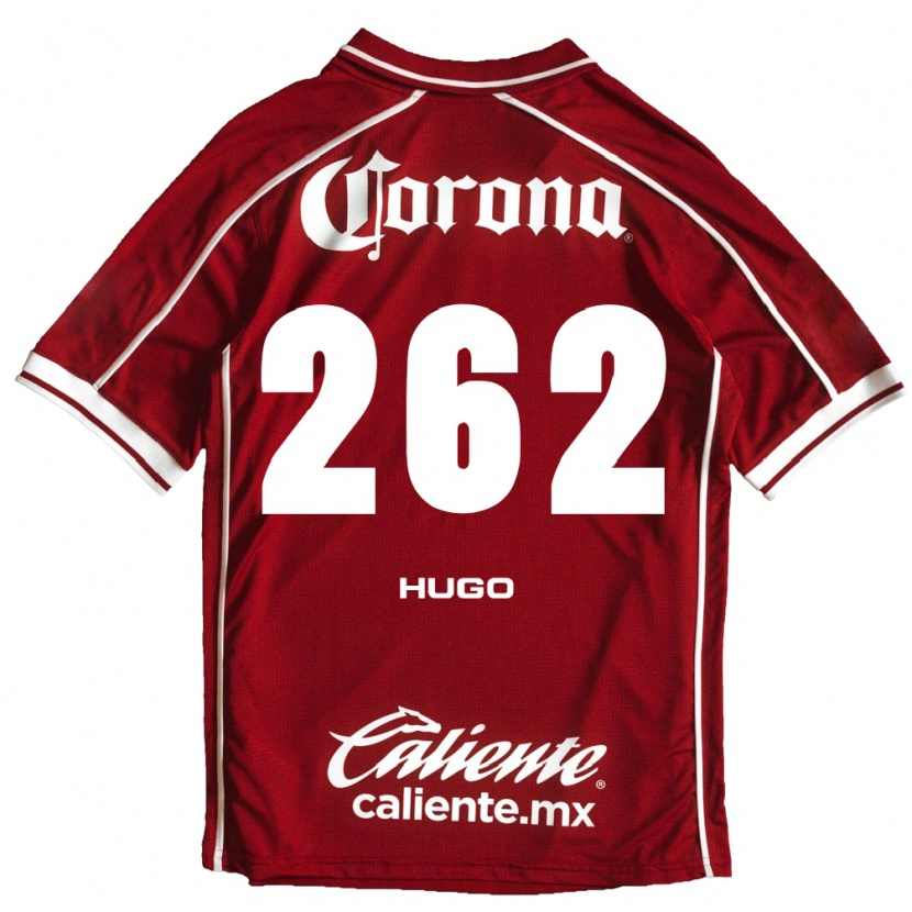 Danxen Mujer Camiseta Hugo Maximiliano González #262 Blanco Rojo 1ª Equipación 2026/27 La Camisa