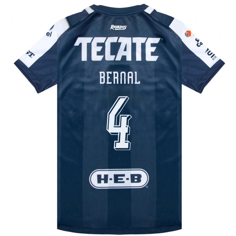 Danxen Mujer Camiseta Rebeca Bernal #4 Azul Tinta Blanco Rojo 1ª Equipación 2026/27 La Camisa