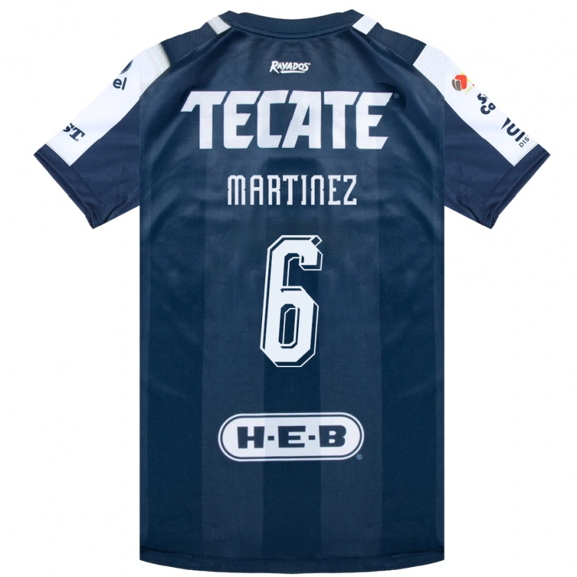 Danxen Mujer Camiseta Alejandra Martinez #6 Azul Tinta Blanco Rojo 1ª Equipación 2026/27 La Camisa