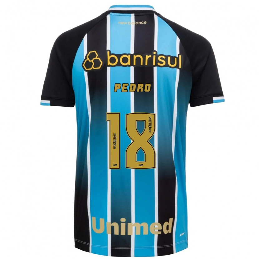 Danxen Mujer Camiseta João Pedro #18 Azul Marrón Negro 1ª Equipación 2026/27 La Camisa