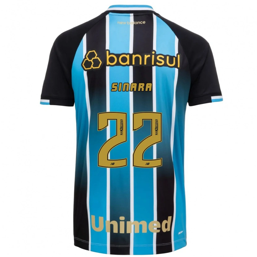 Danxen Mujer Camiseta Sinara #22 Azul Marrón Negro 1ª Equipación 2026/27 La Camisa