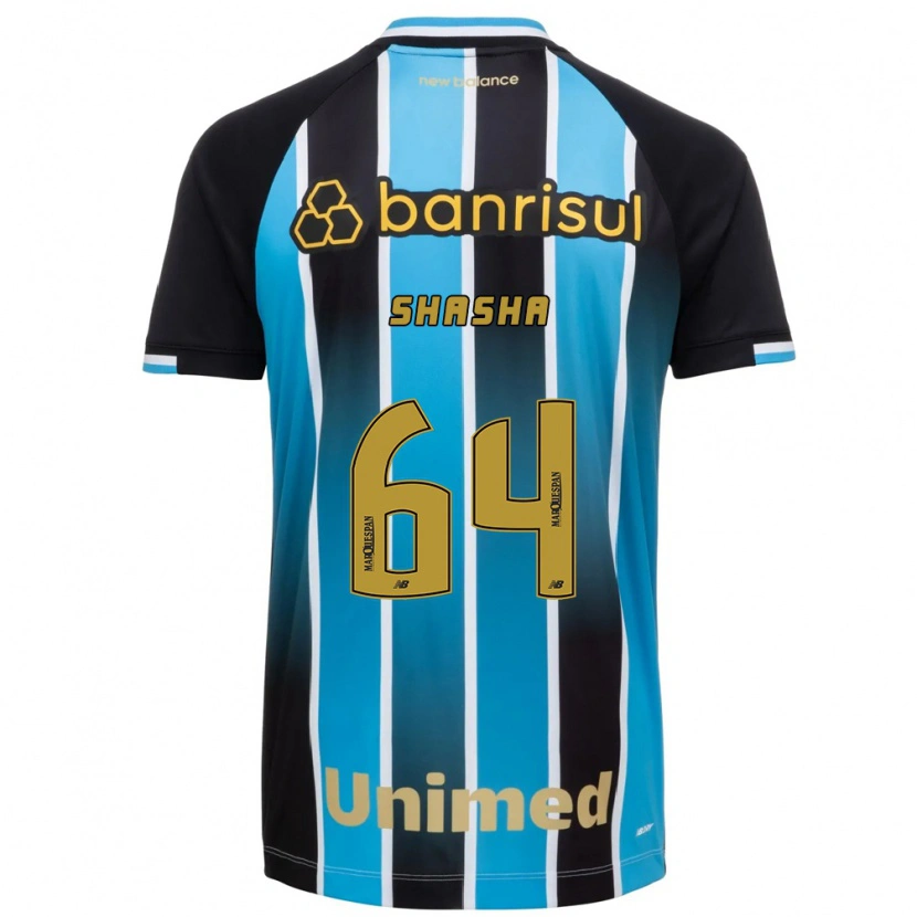 Danxen Mujer Camiseta Shashá #64 Azul Marrón Negro 1ª Equipación 2026/27 La Camisa