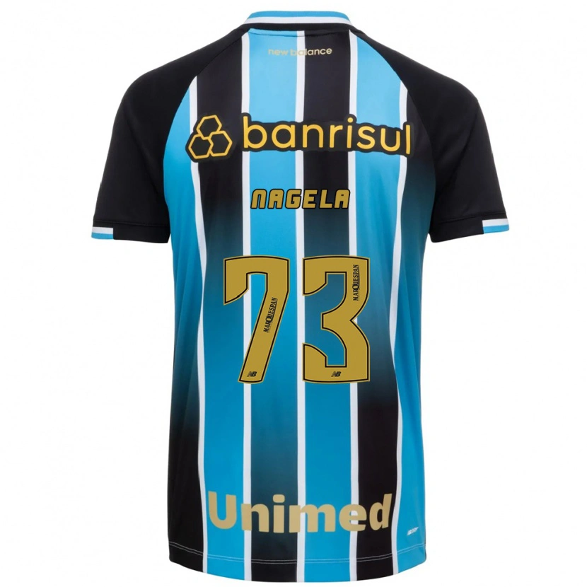 Danxen Mujer Camiseta Nágela #73 Azul Marrón Negro 1ª Equipación 2026/27 La Camisa