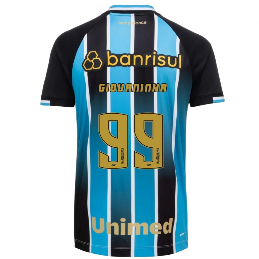 Danxen Mujer Camiseta Giovaninha #99 Azul Marrón Negro 1ª Equipación 2026/27 La Camisa