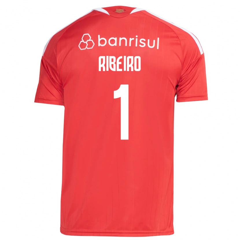 Danxen Mujer Camiseta Mari Ribeiro #1 Rojo Blanco 1ª Equipación 2026/27 La Camisa