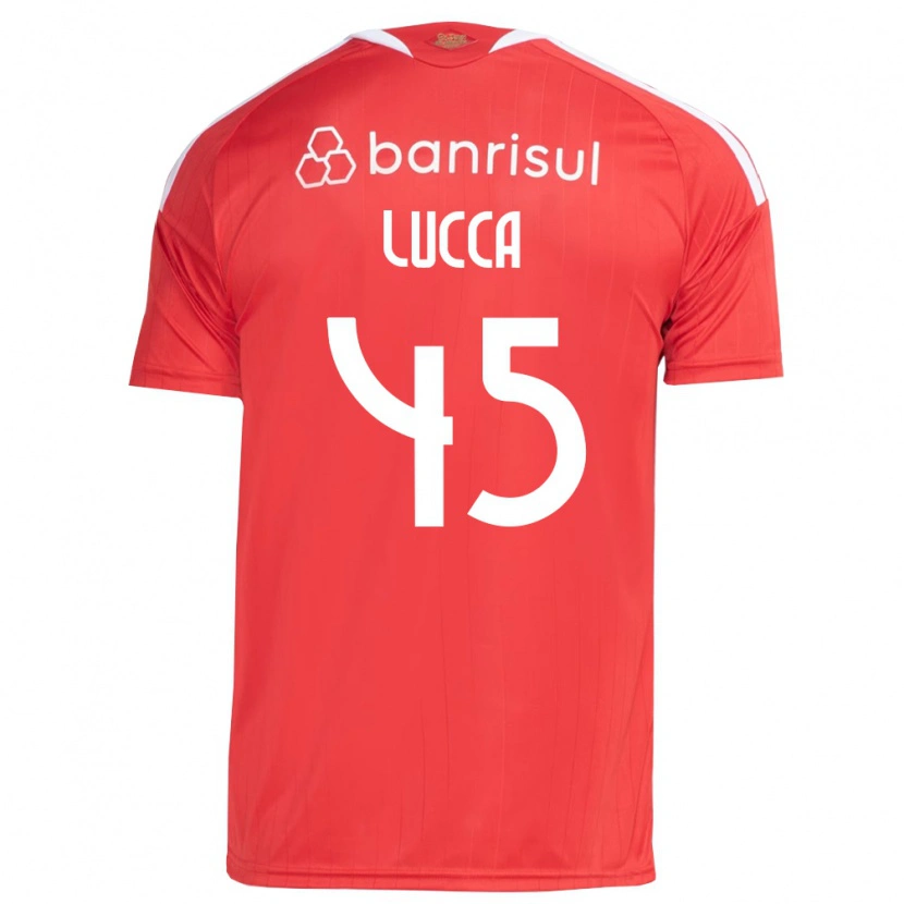 Danxen Mujer Camiseta Lucca #45 Rojo Blanco 1ª Equipación 2026/27 La Camisa