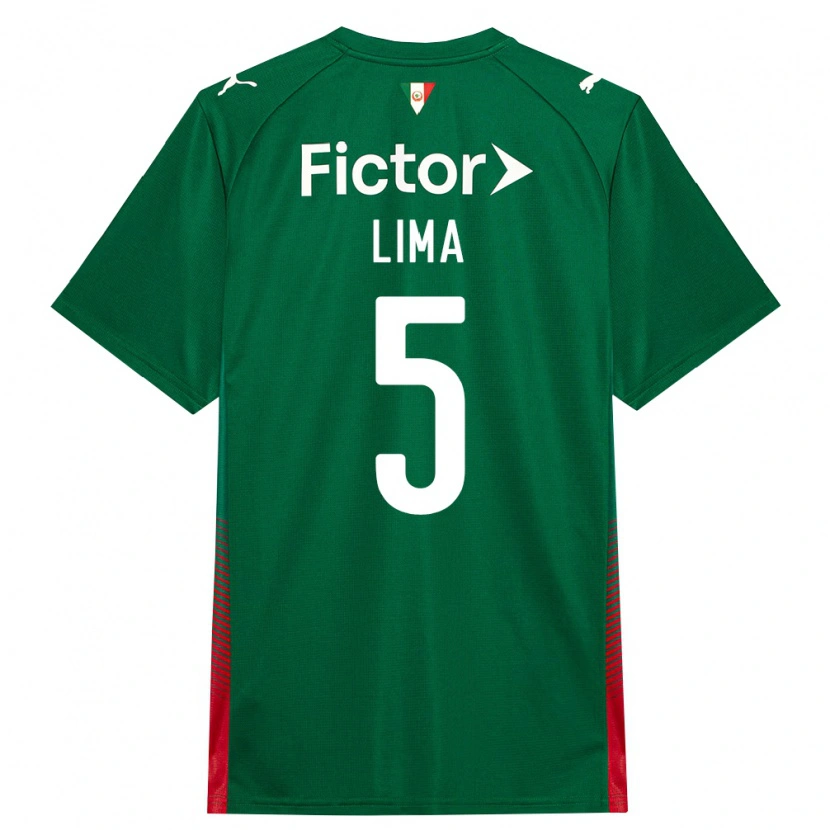Danxen Mujer Camiseta Ingryd Lima #5 Verde Rojo Blanco 1ª Equipación 2026/27 La Camisa