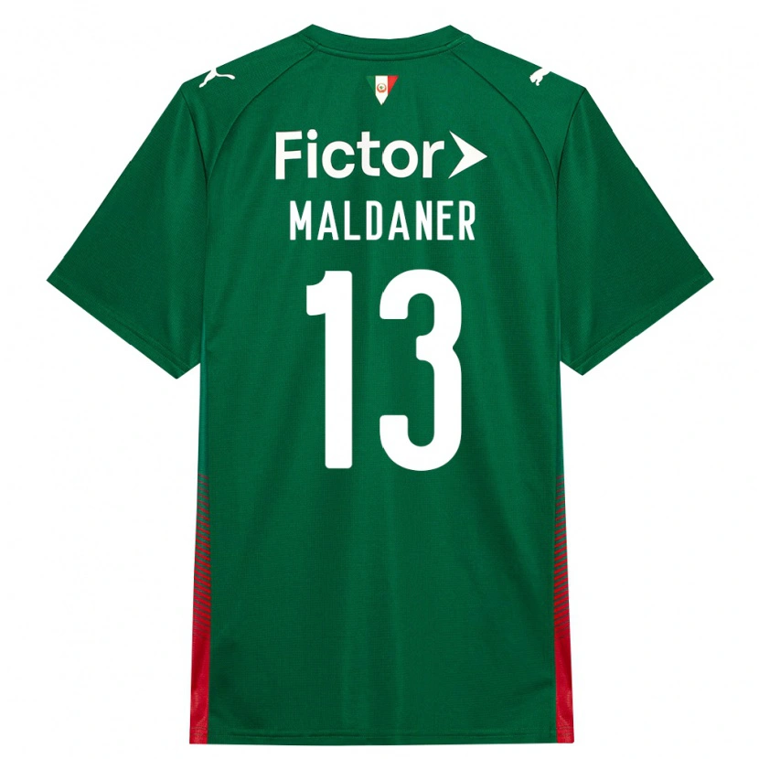 Danxen Mujer Camiseta Pati Maldaner #13 Verde Rojo Blanco 1ª Equipación 2026/27 La Camisa