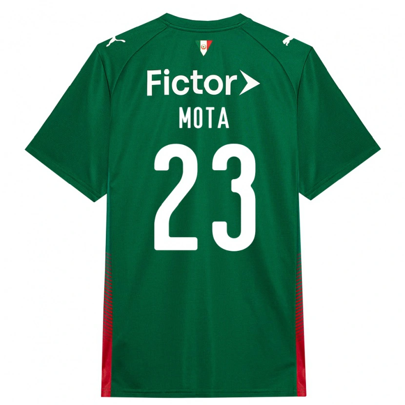 Danxen Mujer Camiseta Flávia Mota #23 Verde Rojo Blanco 1ª Equipación 2026/27 La Camisa