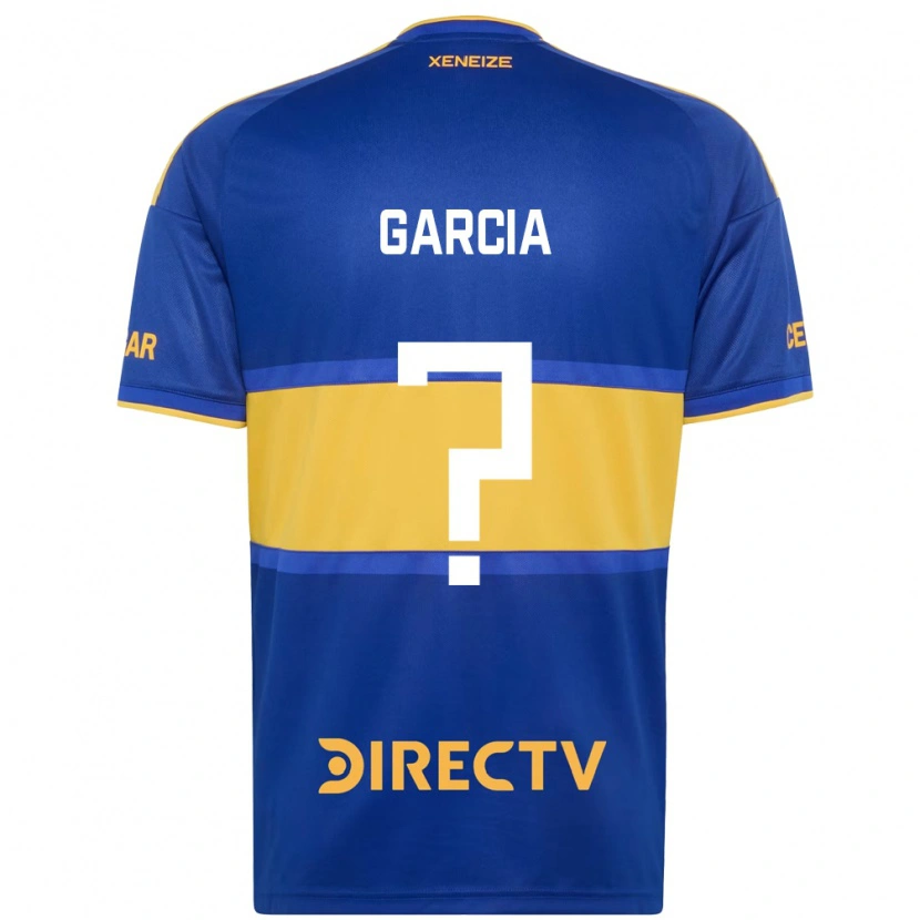 Danxen Mujer Camiseta Ramiro Garcia #0 Azul Real Amarillo 1ª Equipación 2026/27 La Camisa