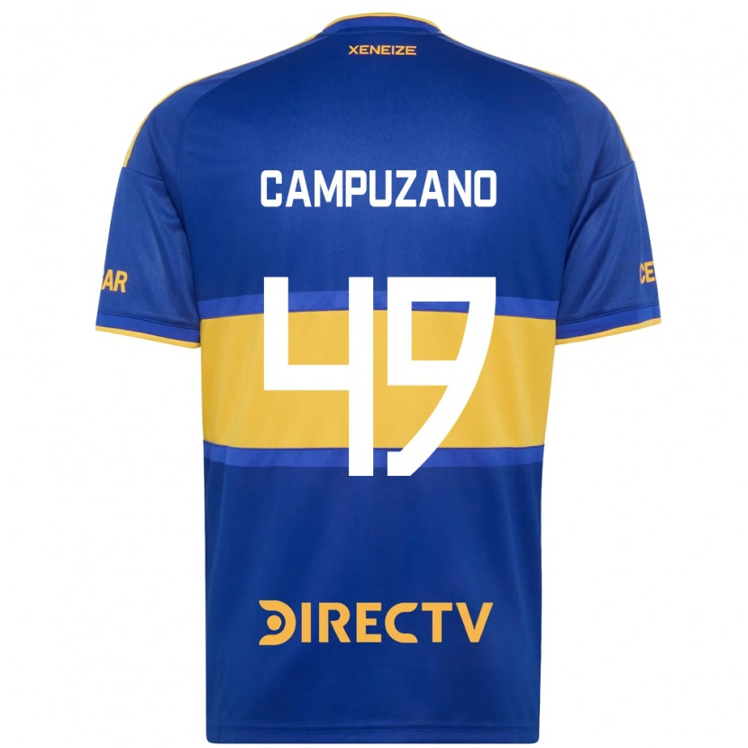 Danxen Mujer Camiseta Jorman Campuzano #49 Azul Real Amarillo 1ª Equipación 2026/27 La Camisa