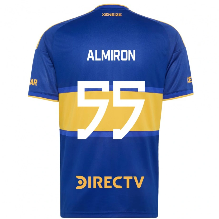Danxen Mujer Camiseta Ezequiel Almiron #55 Azul Real Amarillo 1ª Equipación 2026/27 La Camisa