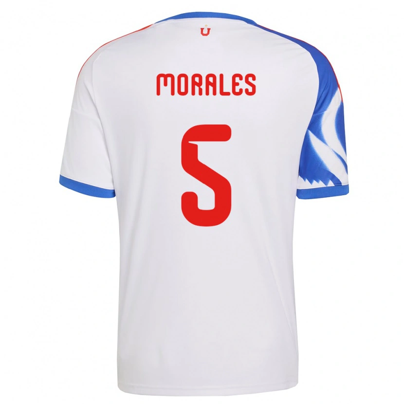 Danxen Mujer Camiseta Mariana Morales #5 Blanco Azul Marino 2ª Equipación 2026/27 La Camisa
