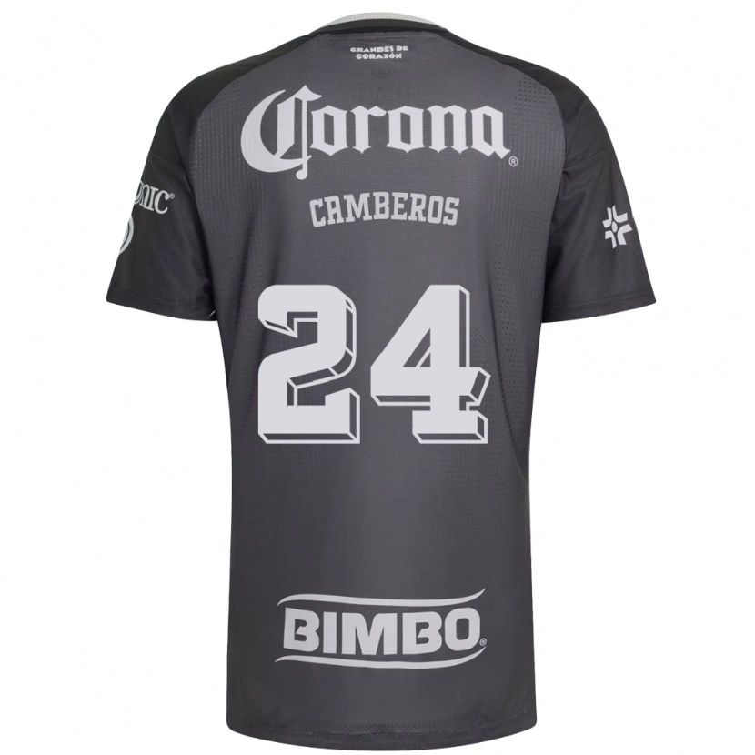 Danxen Mujer Camiseta Scarlett Camberos #24 Gris Blanco Negro 2ª Equipación 2026/27 La Camisa
